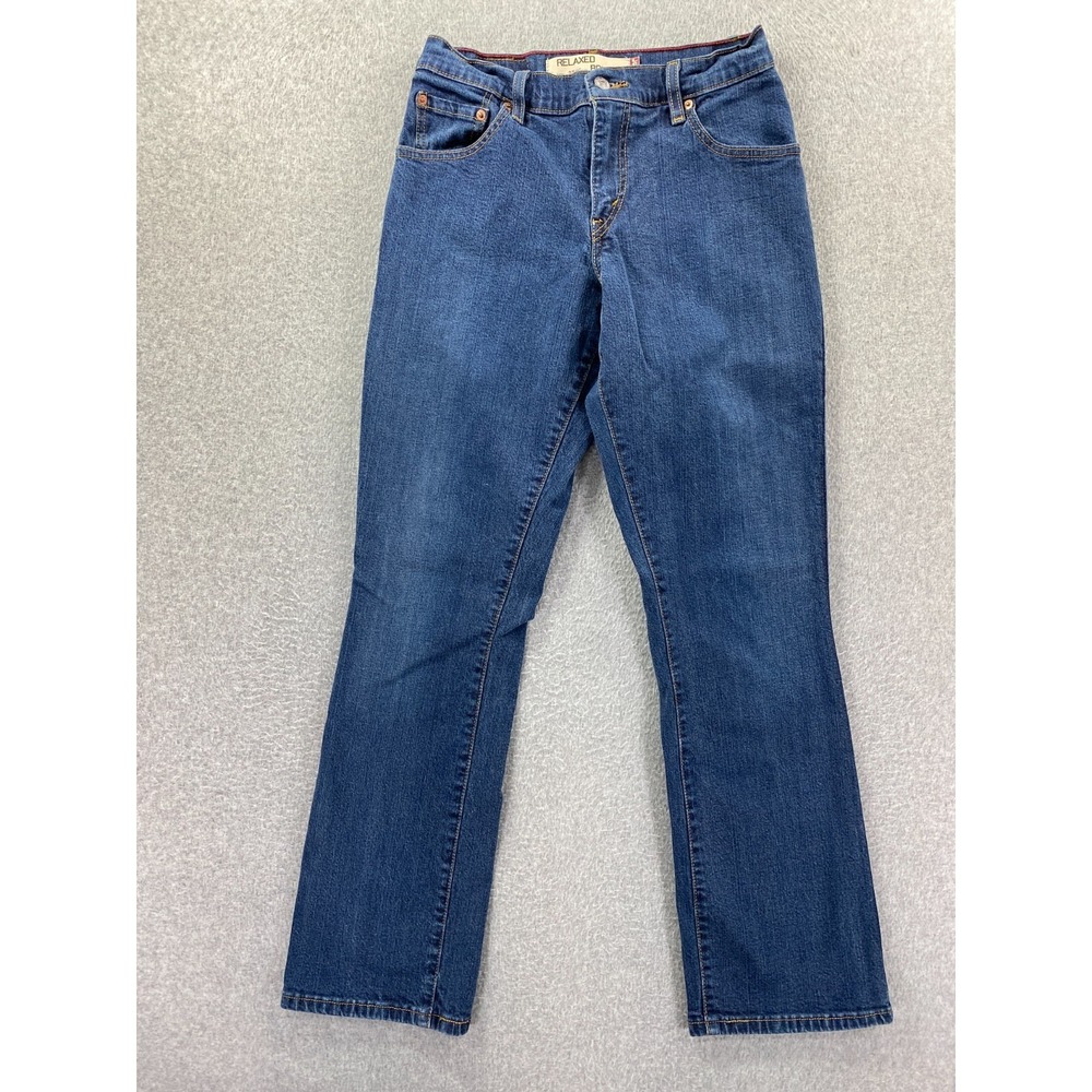 Levis 550 Relaxed Boot Cut Jeans‎ Womens 4M Stretch Denim Cowgirl Ranch Country